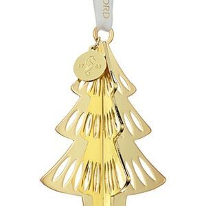 2022 Golden Tree Annual Ornament With Cloth Bag by Waterford